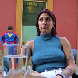 Don't cry Valeria, we know that you care about the most disadvantaged. could You fuck our particular Superman?
